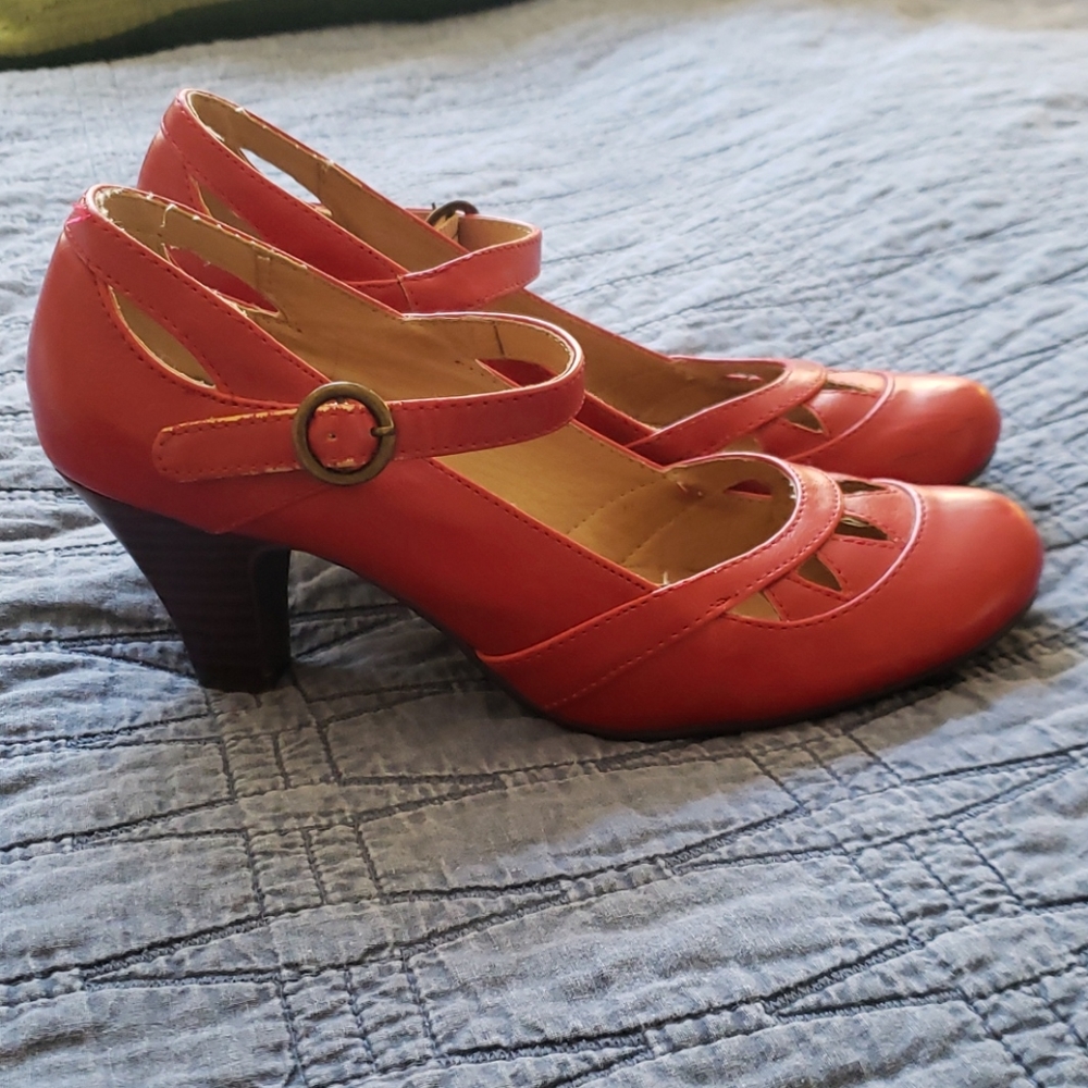 Red Maryjanes